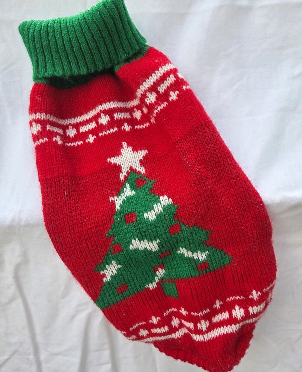 Dog Christmas Sweater Medium Nutcracker Puppy Jumper Warm Knit Pet Outfit NWOT
